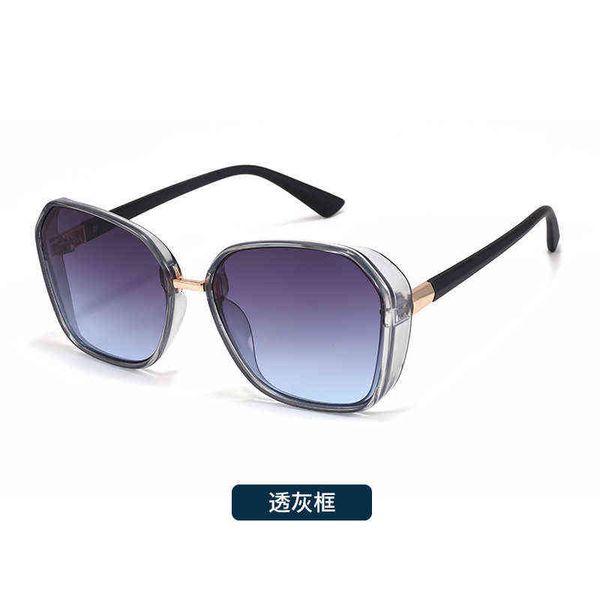 sunglasses high-quality gradient uv400 oversized square frame women man outdoor shading drive sun glasses fashion goggles ct9252 220317, White;black
sunglasses high-quality gradient uv400 oversized square frame women man outdoor shading drive sun glasses fashion goggles ct9252 220317, White;black