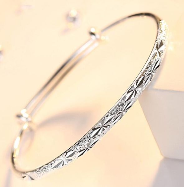 dlz silver vintage fashion bangle bracelet for women party jewelry gift, Black 
dlz silver vintage fashion bangle bracelet for women party jewelry gift, Black