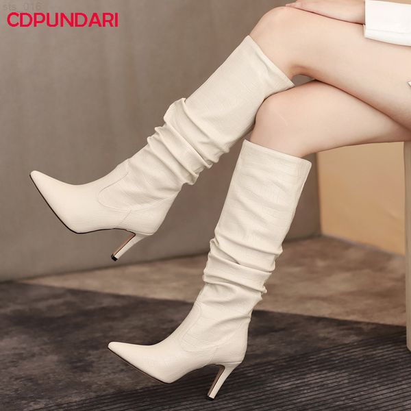 stiletto high heels pleate knee high boots women autumn winter moder high boots party shoes botas invierno mujer blackt220718, Black
stiletto high heels pleate knee high boots women autumn winter moder high boots party shoes botas invierno mujer blackt220718, Black