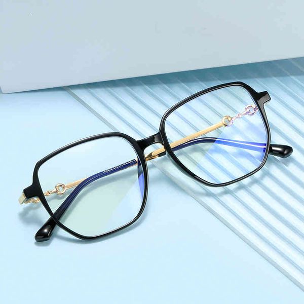 sunglasses tr polygon anti blu ray glasses women's korean version net red plain lens large frame optical can be equipped with myopia bm, White;black
sunglasses tr polygon anti blu ray glasses women's korean version net red plain lens large frame optical can be equipped with myopia bm, White;black