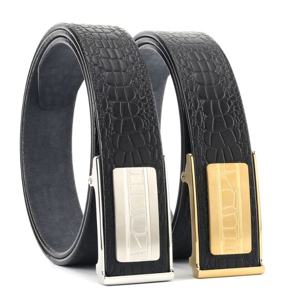 elling 3.5cm men's black belts toothless and non porous automatic quality tree paste layer cow leather belt with stainless steel buckle, Black;brown
elling 3.5cm men's black belts toothless and non porous automatic quality tree paste layer cow leather belt with stainless steel buckle, Black;brown