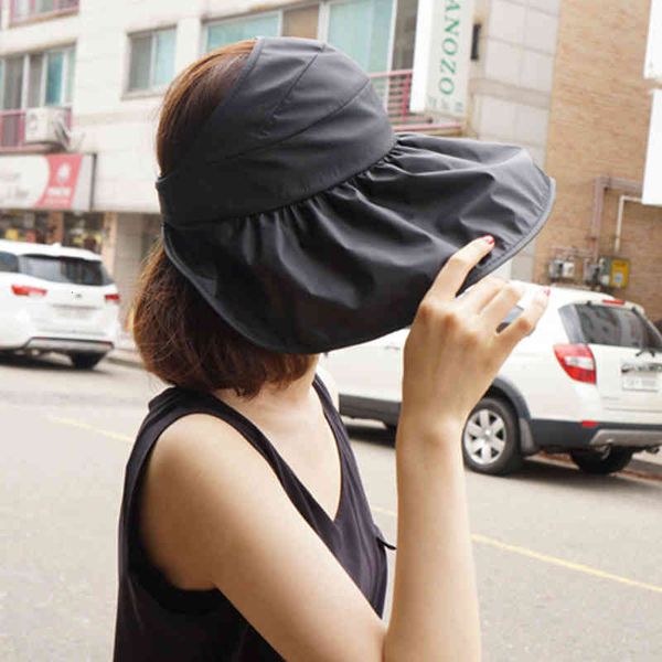 hats south korea sun summer sky screen beach cool folding anti ultraviolet women's tide, Blue;gray
hats south korea sun summer sky screen beach cool folding anti ultraviolet women's tide, Blue;gray