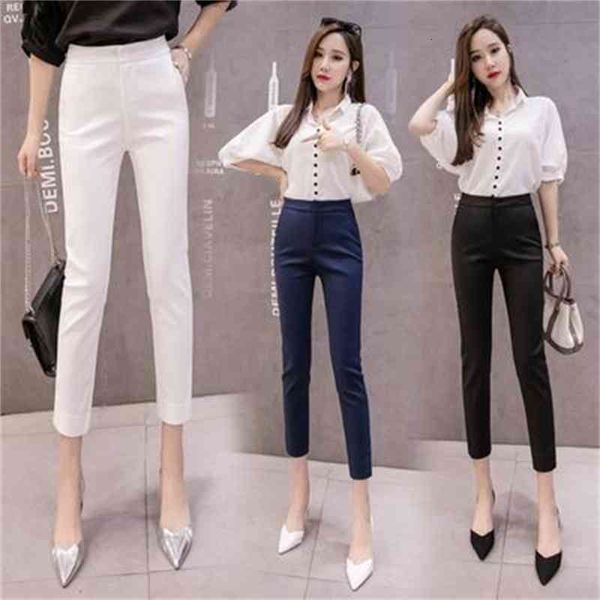 women's pants capris casual pants women's trousers spring and summer korean version nine point straight tube professional suit sli, Black;white
women's pants capris casual pants women's trousers spring and summer korean version nine point straight tube professional suit sli, Black;white