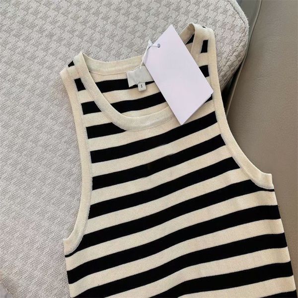 women's tanks summer stripe fashion crop slim o-neck sleeveless workout vest ladies good quality with letter, White 
women's tanks summer stripe fashion crop slim o-neck sleeveless workout vest ladies good quality with letter, White