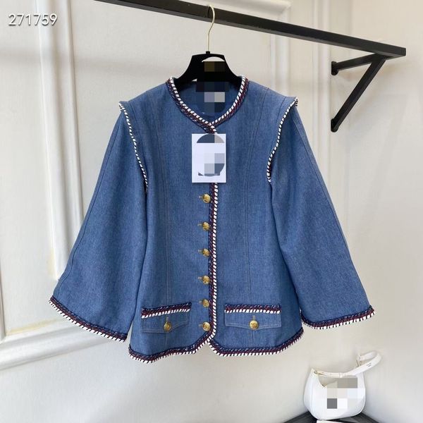 women's blouses & shirts blue denim coat weave sides jacket vintage fashion women 2022 new, White
women's blouses & shirts blue denim coat weave sides jacket vintage fashion women 2022 new, White