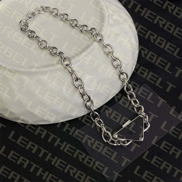 smooth thick chain necklace street trendy pendant triangle badge necklace silver plated hip hop necklaces
smooth thick chain necklace street trendy pendant triangle badge necklace silver plated hip hop necklaces