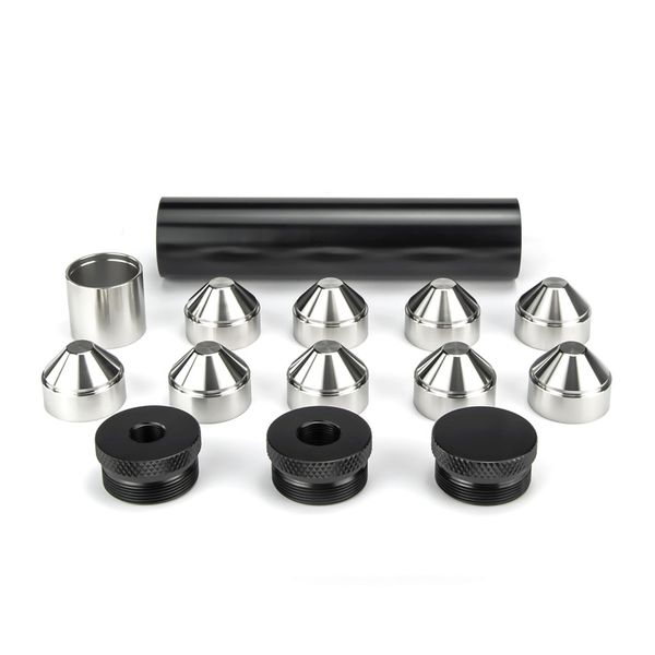 scopes upgrade 7"l 1.5'' od 1.375x24 threads aircraft aluminum 7075 stainless steel cnc cups baffles solvent trap d cell
scopes upgrade 7"l 1.5'' od 1.375x24 threads aircraft aluminum 7075 stainless steel cnc cups baffles solvent trap d cell