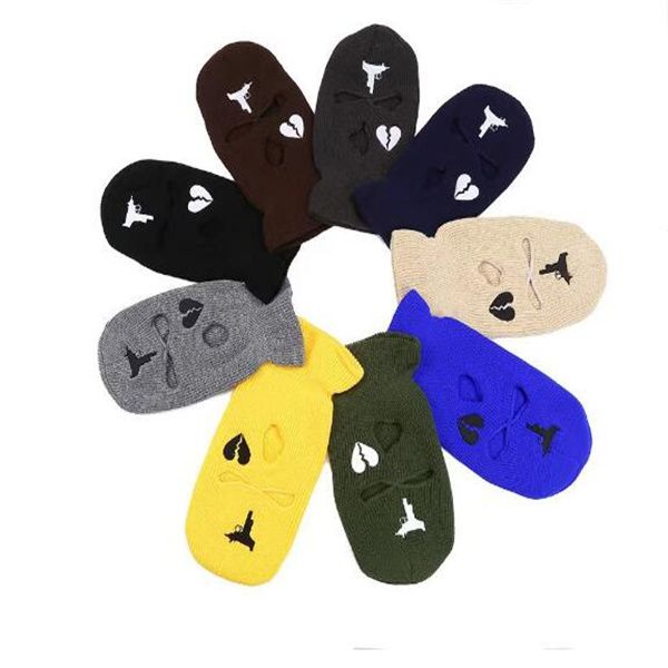 3 holes winter ski mask warm balaclava mask hat full face mask black knitted ski snowboard hat cap hip hop beanie gc1542, Blue;gray
3 holes winter ski mask warm balaclava mask hat full face mask black knitted ski snowboard hat cap hip hop beanie gc1542, Blue;gray