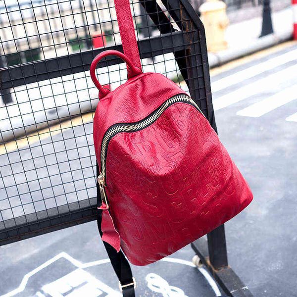 women's leather backpack japanese and korean schoolbag women's simple leather backpack guangzhou 220625
women's leather backpack japanese and korean schoolbag women's simple leather backpack guangzhou 220625