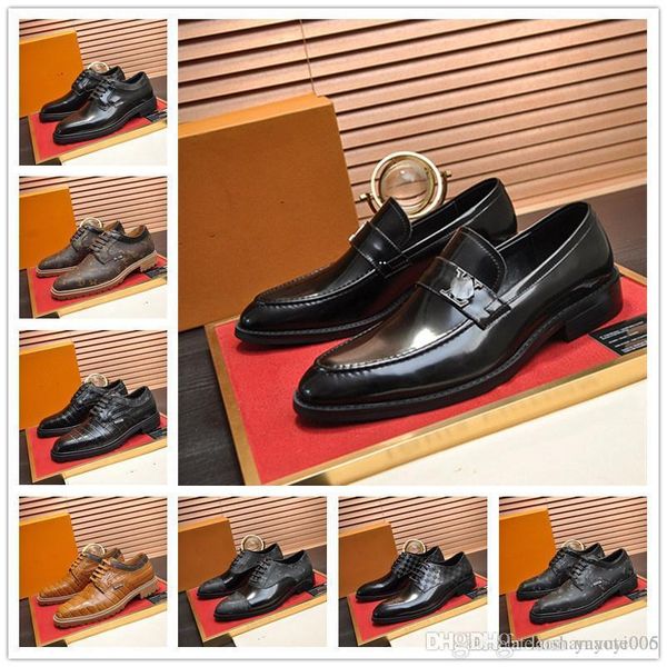 a3 men dress shoes fashion genuine leather wedding party mens business oxfords gentlemen walk casual peas shoe comfort38-45, Black
a3 men dress shoes fashion genuine leather wedding party mens business oxfords gentlemen walk casual peas shoe comfort38-45, Black