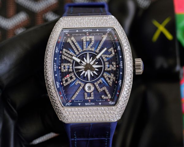 automatic mechanical movement wristwatches blue coated glass cowhide strap bottom rubber folding buckle sports design style, Slivery;brown
automatic mechanical movement wristwatches blue coated glass cowhide strap bottom rubber folding buckle sports design style, Slivery;brown