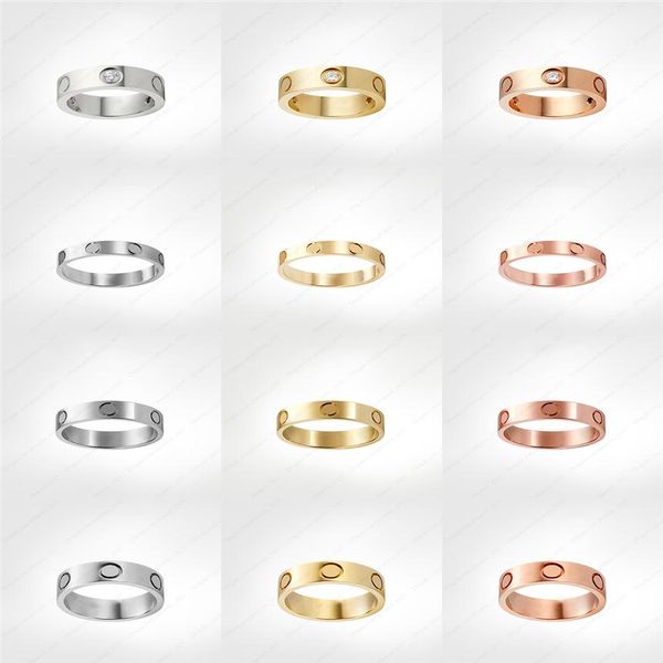 love screw ring mens band rings 3 diamonds 2021 designer luxury jewelry women titanium steel alloy gold-plated craft gold silver r255c
love screw ring mens band rings 3 diamonds 2021 designer luxury jewelry women titanium steel alloy gold-plated craft gold silver r255c