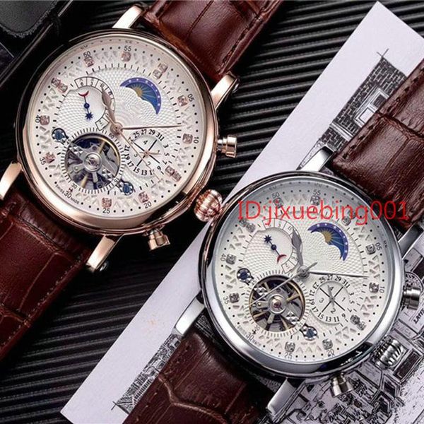 18ct fashion men watch day date diamond dial swiss tourbillon mechanical automatic wristwatches men steel watches relogio masculin259v, Slivery;brown
18ct fashion men watch day date diamond dial swiss tourbillon mechanical automatic wristwatches men steel watches relogio masculin259v, Slivery;brown