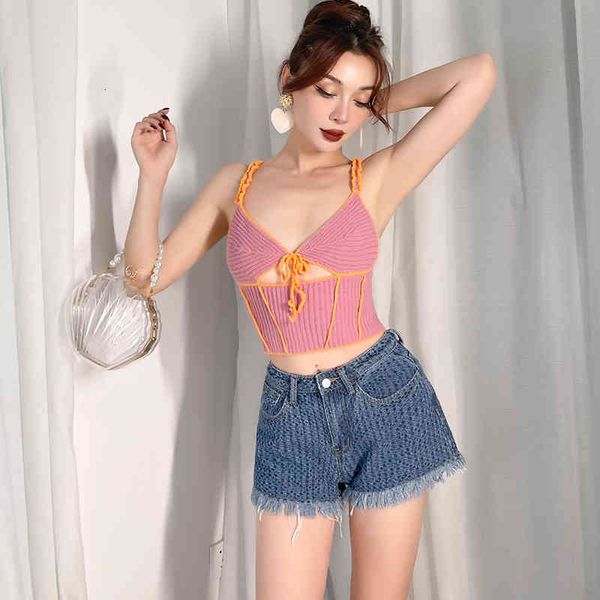 women's tanks & camis vintage spice girl pink contrast wool knitted short sling x5da, White
women's tanks & camis vintage spice girl pink contrast wool knitted short sling x5da, White