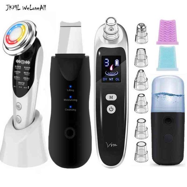 facial beauty ultrasonic skin scrubber+ems led tools face lifting machine+blackhead removal+nano spray 220505
facial beauty ultrasonic skin scrubber+ems led tools face lifting machine+blackhead removal+nano spray 220505