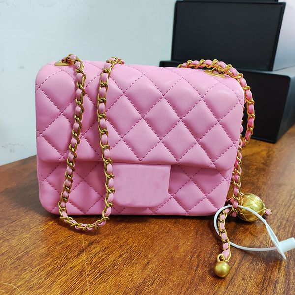 2022ss classic mini flap pink red pearl crush gold ball bags lambskin quilted rectangular purse adjustable shoulder strap crossbody pocket d
2022ss classic mini flap pink red pearl crush gold ball bags lambskin quilted rectangular purse adjustable shoulder strap crossbody pocket d