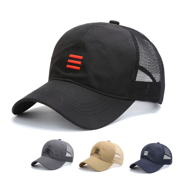 hat men's summer baseball mesh cap outdoor wild sunshade sunscreen breathable quick-drying casual peaked fishing sun hats women, Blue;gray
hat men's summer baseball mesh cap outdoor wild sunshade sunscreen breathable quick-drying casual peaked fishing sun hats women, Blue;gray