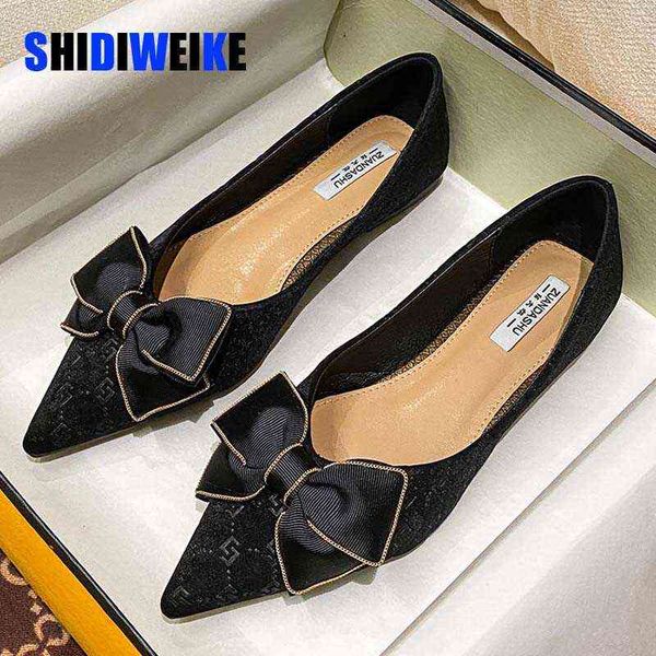 new women's shoes casual fashion pointed toe shiny women's shoes luxury bowknot black beige flat shoes ad1935 220519
new women's shoes casual fashion pointed toe shiny women's shoes luxury bowknot black beige flat shoes ad1935 220519