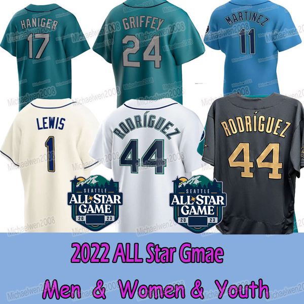 44 julio rodriguez seattle 2022 all star jersey luis castillo mariners mitch haniger robbie ray ken griffey jr. jesse winker ichiro luis tor, Blue;black
44 julio rodriguez seattle 2022 all star jersey luis castillo mariners mitch haniger robbie ray ken griffey jr. jesse winker ichiro luis tor, Blue;black