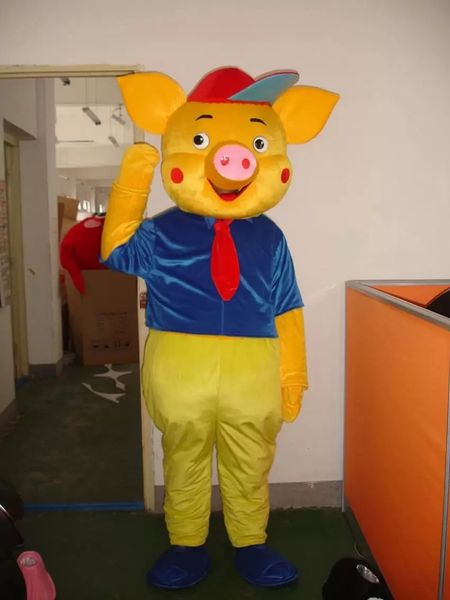 2022 yellow little pig mascot costumes halloween fancy party dress cartoon character carnival xmas easter advertising birthday party costume, Red;yellow
2022 yellow little pig mascot costumes halloween fancy party dress cartoon character carnival xmas easter advertising birthday party costume, Red;yellow