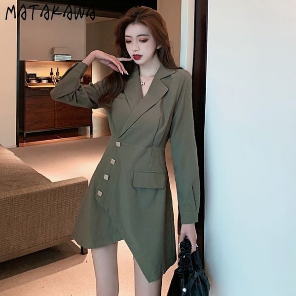 suit collar short femme robe spring temperament hepburn woman dress long sleeve irregular vestido 210506, Black;gray
suit collar short femme robe spring temperament hepburn woman dress long sleeve irregular vestido 210506, Black;gray
