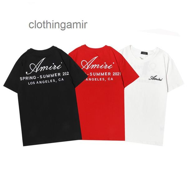 designer t-shirts 2022 amirs amirsy embroidered letters casual hip hop short sleeve t-shirt for men2560, White;black
designer t-shirts 2022 amirs amirsy embroidered letters casual hip hop short sleeve t-shirt for men2560, White;black