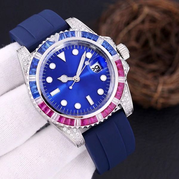 mens watch mens automatic mechanical watches 40mm full stainless steel rainbow diamond bezel rubber strap wristwatches montre de luxe swimmi, Slivery;golden
mens watch mens automatic mechanical watches 40mm full stainless steel rainbow diamond bezel rubber strap wristwatches montre de luxe swimmi, Slivery;golden