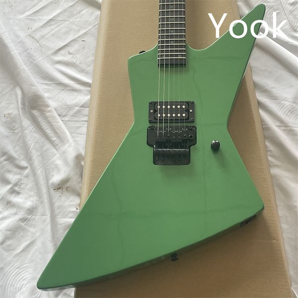 in stock special-shaped custom electric guitar full body green point fingerboard mosaic can be changed according to requirements guitarra gu
in stock special-shaped custom electric guitar full body green point fingerboard mosaic can be changed according to requirements guitarra gu