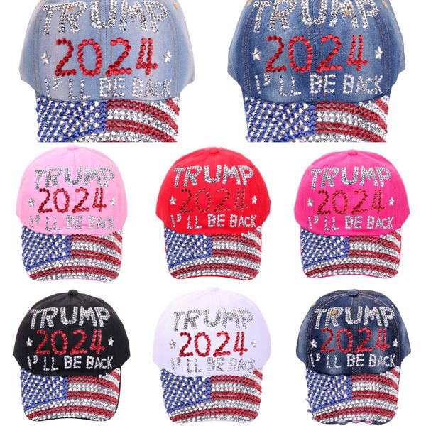 trump 2024 diamond baseball cap i'll be back embroidery drill diamond studded letter cowboy hat us america flag presidential election s, Yellow
trump 2024 diamond baseball cap i'll be back embroidery drill diamond studded letter cowboy hat us america flag presidential election s, Yellow