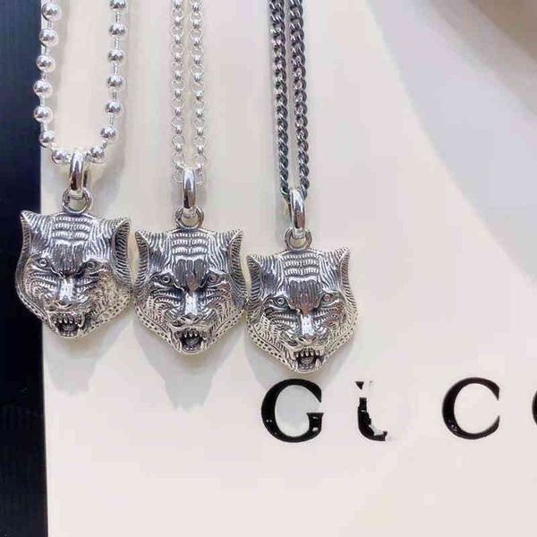 2023 designer new fashion jewelry zhigujia 925 silver old double tiger head pendant fashion couple necklace
2023 designer new fashion jewelry zhigujia 925 silver old double tiger head pendant fashion couple necklace