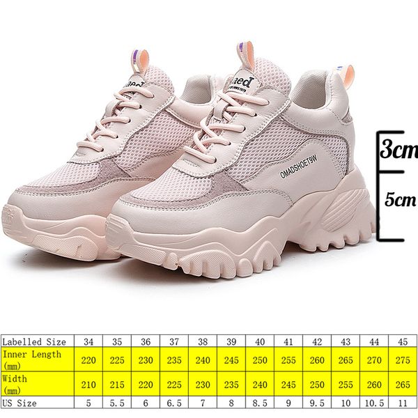 8cm genuine leather women shoes platform wedge air mesh breathable women casual shoes fashion sneakers chunky, Black;yellow
8cm genuine leather women shoes platform wedge air mesh breathable women casual shoes fashion sneakers chunky, Black;yellow