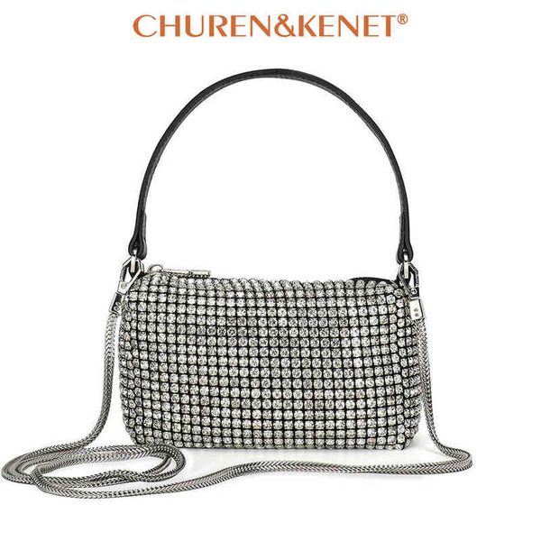crystal rhinestone evening crossbody bags for women luxury brand bling purse mini handle handbag chain mesh clutch for party y220411
crystal rhinestone evening crossbody bags for women luxury brand bling purse mini handle handbag chain mesh clutch for party y220411