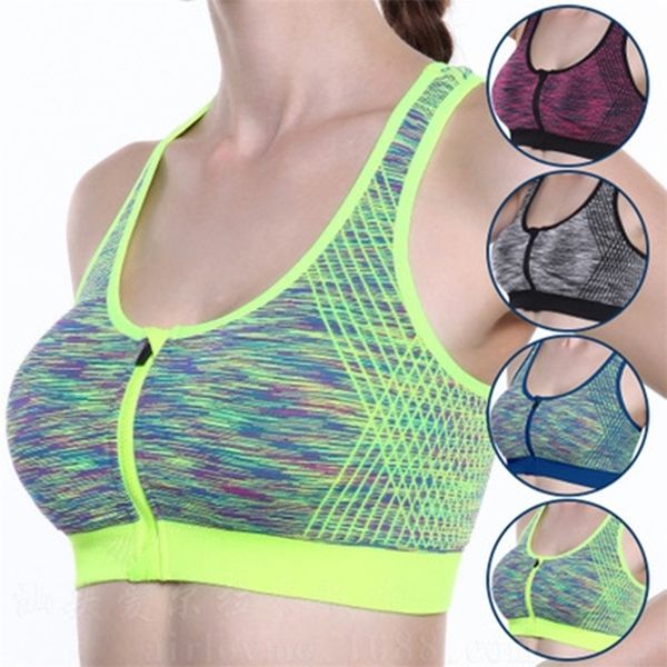 running sports bra push up women gym running padded tank athletic vest underwear shockproof zipper sports bra large size t200601, White
running sports bra push up women gym running padded tank athletic vest underwear shockproof zipper sports bra large size t200601, White