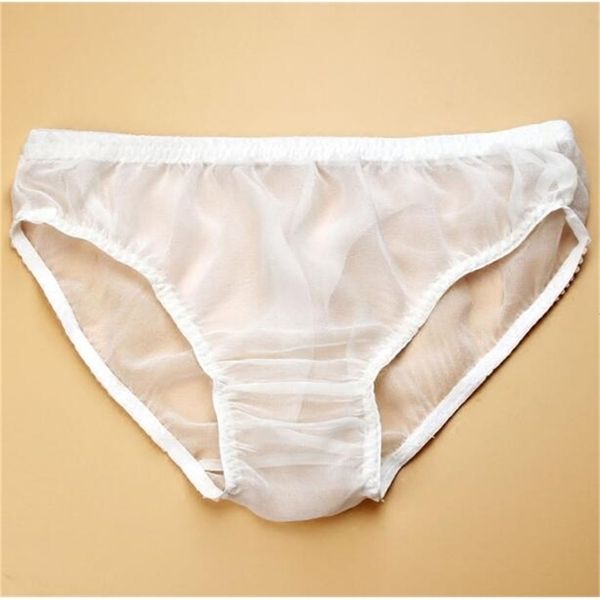 1pc 100% pure silk men's transparent underwear briefs l xl 2xl ms103 210727, Black;white
1pc 100% pure silk men's transparent underwear briefs l xl 2xl ms103 210727, Black;white