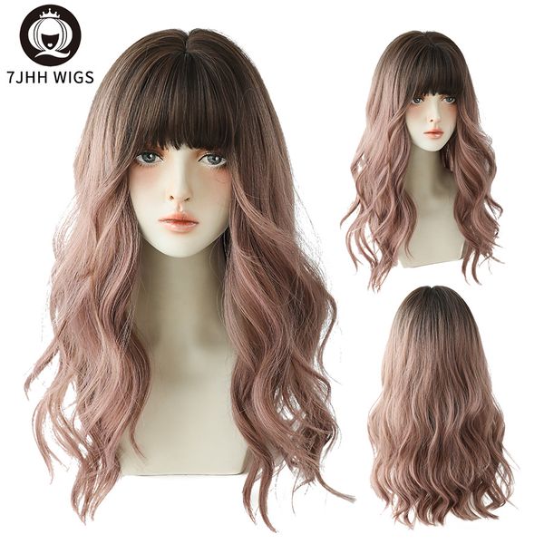 lx brand wigs pink brown omber long wavy curly synthetic wig for female daily wear heat-resistant hair available in all seasonsfactory direc, Black
lx brand wigs pink brown omber long wavy curly synthetic wig for female daily wear heat-resistant hair available in all seasonsfactory direc, Black