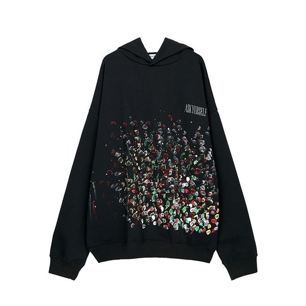 heavy fabric askyurself hoodie hoody men women manual splash ink vintage askyurself pullover loose sweatshirt t200813, Black
heavy fabric askyurself hoodie hoody men women manual splash ink vintage askyurself pullover loose sweatshirt t200813, Black