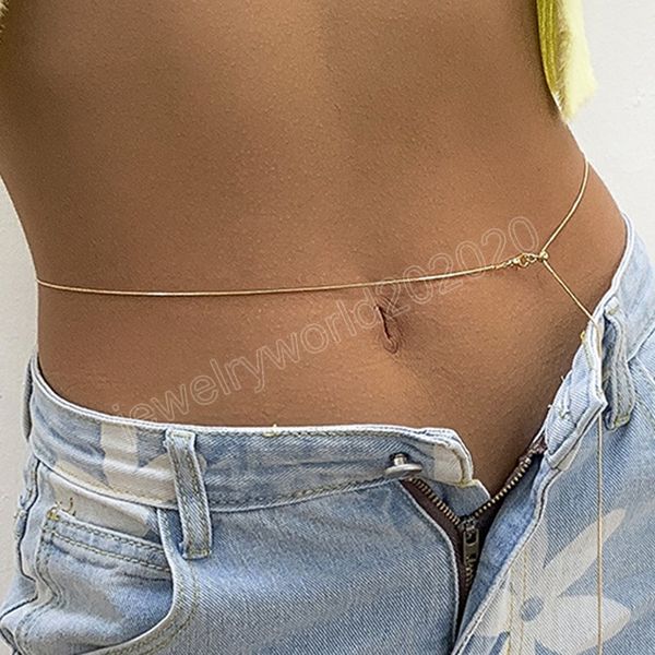 115cm fashion gold color thin snake chain belly chains for waist bohemia minimalism adjustable body chain women jewelry, Silver
115cm fashion gold color thin snake chain belly chains for waist bohemia minimalism adjustable body chain women jewelry, Silver