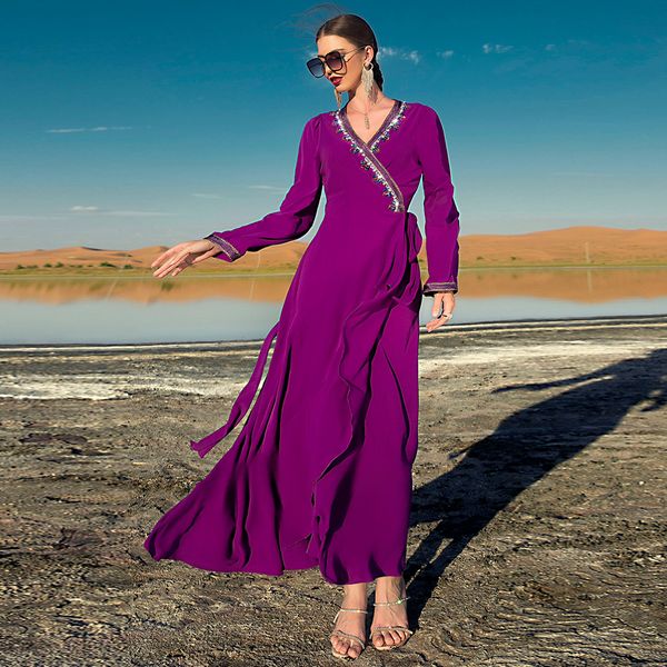ramadan eid mubarak abaya dubai turkey islam muslim evening party long dress pakistani clothes for women caftan robe musulmane, Red
ramadan eid mubarak abaya dubai turkey islam muslim evening party long dress pakistani clothes for women caftan robe musulmane, Red