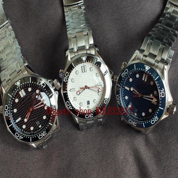 men's black blue white ceramic dial cal 8800 movement 316l stainless steel strap watch 600m automatic 007 quality luxury269m, Slivery;brown
men's black blue white ceramic dial cal 8800 movement 316l stainless steel strap watch 600m automatic 007 quality luxury269m, Slivery;brown