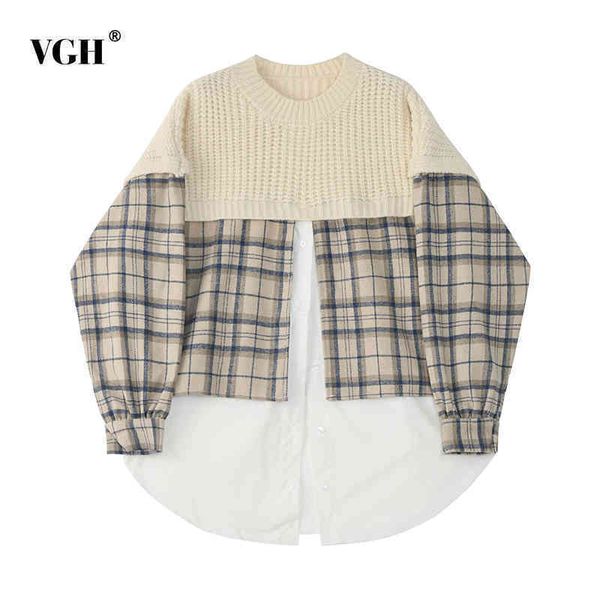 korean patchwork plaid sweater for women o neck long sleeve oversized knitted female autumn fashion clothing 210507, White;black
korean patchwork plaid sweater for women o neck long sleeve oversized knitted female autumn fashion clothing 210507, White;black