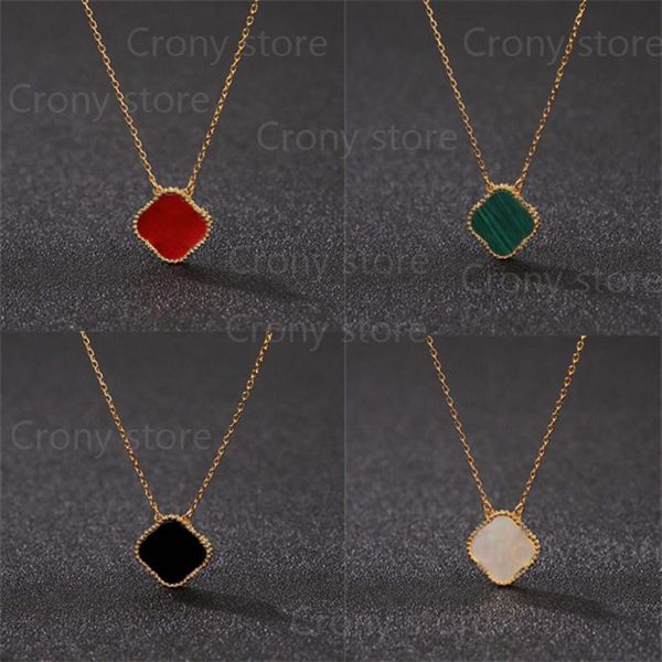 classic 6 color four leaf clover necklaces pendants mother-of-pearl stainless steel plated 18k for women&girls engagement jewelry 287y, Silver
classic 6 color four leaf clover necklaces pendants mother-of-pearl stainless steel plated 18k for women&girls engagement jewelry 287y, Silver