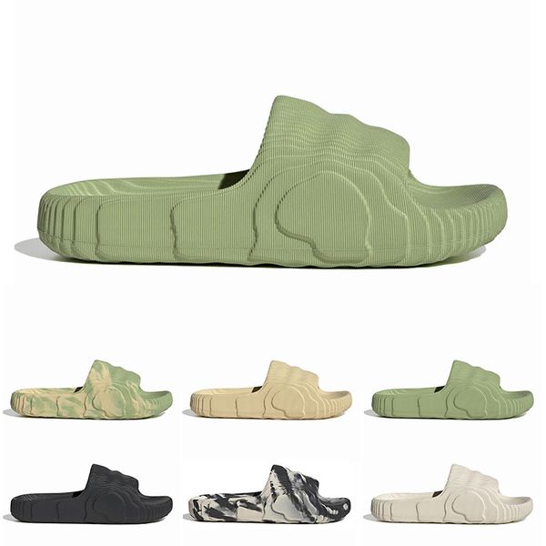 2022 adilette 22 slides designer sandals men women slide slipper magic lime desert sand grey mens mineral blue soot outdoor beach fashion sl, Black
2022 adilette 22 slides designer sandals men women slide slipper magic lime desert sand grey mens mineral blue soot outdoor beach fashion sl, Black