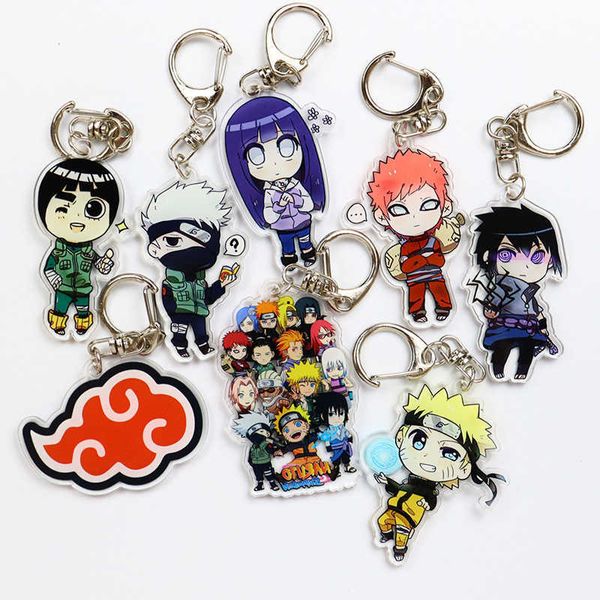keychains naruto animation surrounding key ring pendant double-sided transparent acrylic version q, Silver
keychains naruto animation surrounding key ring pendant double-sided transparent acrylic version q, Silver