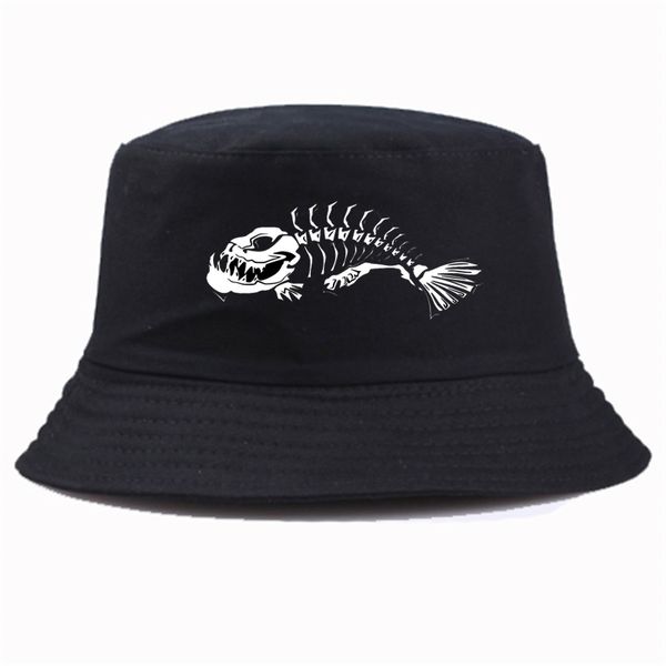 new summer cap skeleton fish summer funny bucket hat casual brand fisherman hats, Blue;gray
new summer cap skeleton fish summer funny bucket hat casual brand fisherman hats, Blue;gray