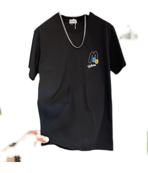 2022 men's round neck half sleeve t-shirt summer new pure cotton t-shirt m--5xl, White;black
2022 men's round neck half sleeve t-shirt summer new pure cotton t-shirt m--5xl, White;black