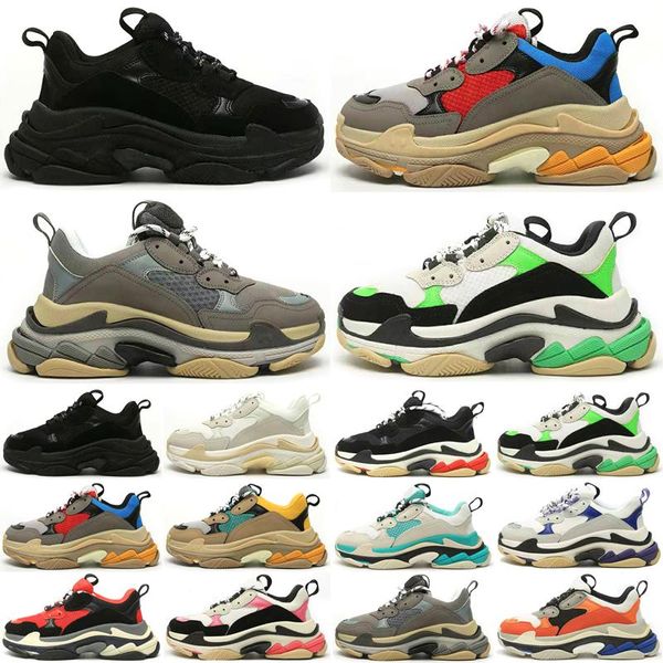 triple s men women designer casual shoes platform sneakers black white grey red green mens trainers sports shoe size 36 -45 wholesale 
triple s men women designer casual shoes platform sneakers black white grey red green mens trainers sports shoe size 36 -45 wholesale