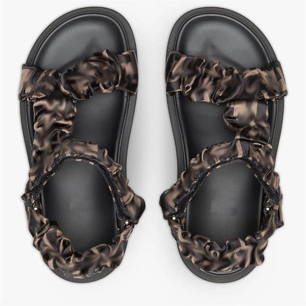 women designer sandal brown satin sandals flat sandal with wide bands print stretch satin embellished shoes girls summer slipper w236b, Black
women designer sandal brown satin sandals flat sandal with wide bands print stretch satin embellished shoes girls summer slipper w236b, Black
