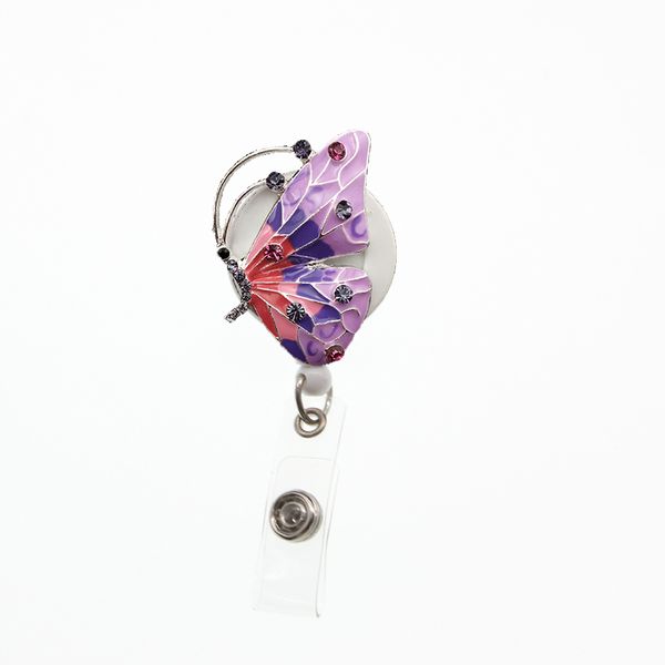 100pcs/lot colorful enamel insect butterfly medical nurse retractable id badge holder reel clip, Gray
100pcs/lot colorful enamel insect butterfly medical nurse retractable id badge holder reel clip, Gray