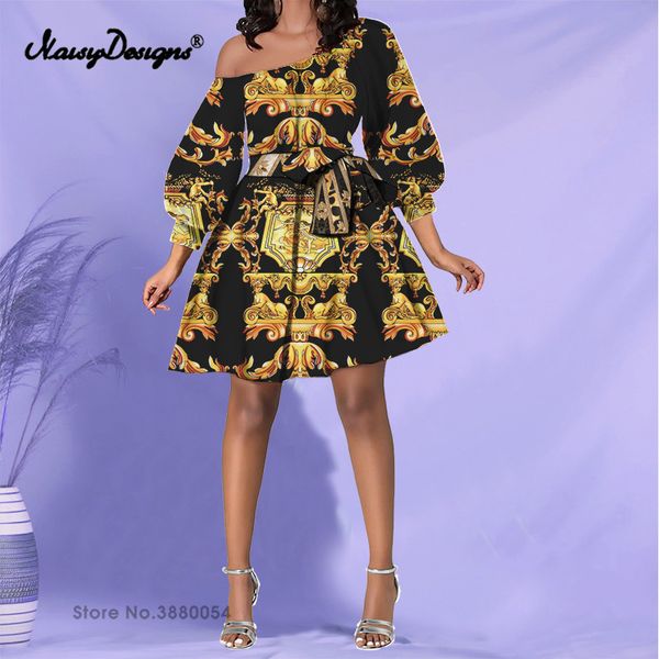 noisydesigns luxury golden floral women dress fluffy two-piece slanted shoulder elastic shrink ladies club party outfit 220627, Black;gray
noisydesigns luxury golden floral women dress fluffy two-piece slanted shoulder elastic shrink ladies club party outfit 220627, Black;gray