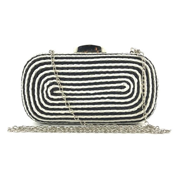 evening bags fashionable women's handbag hand woven pu chain bag solid color one shoulder dinner bagevening
evening bags fashionable women's handbag hand woven pu chain bag solid color one shoulder dinner bagevening